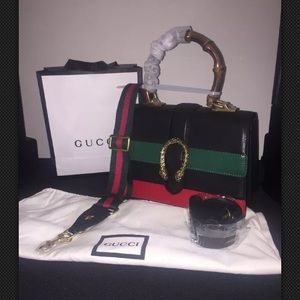 Gucci Dionysus Top-Handle Bamboo Handbag
